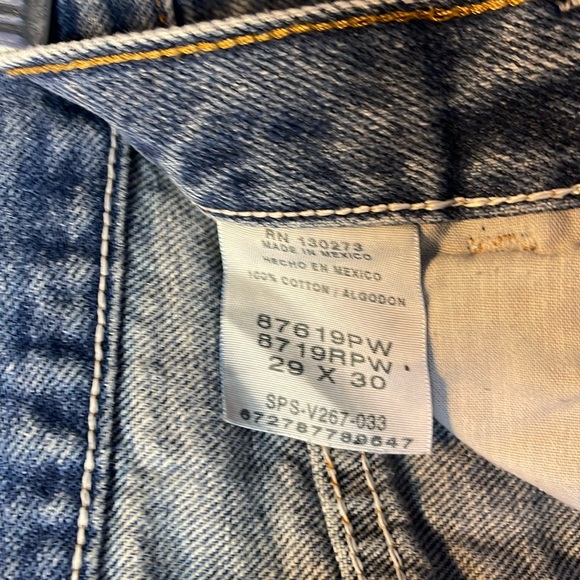 😎Distressed Rustler jeans 29/30 (vintage) M317 - Picture 8 of 12